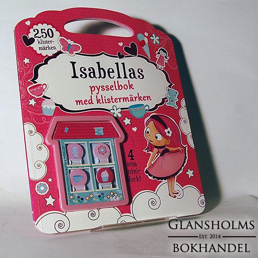 Isabellas pysselbok med klistermärken - Häftad
